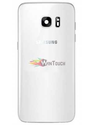 Καπάκι Μπαταρίας Samsung SM-G935F Galaxy S7 Edge Λευκό Original με Ταινία GH82-11346A Ανταλλακτικά